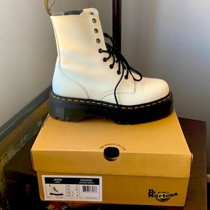 White Dr. Martens